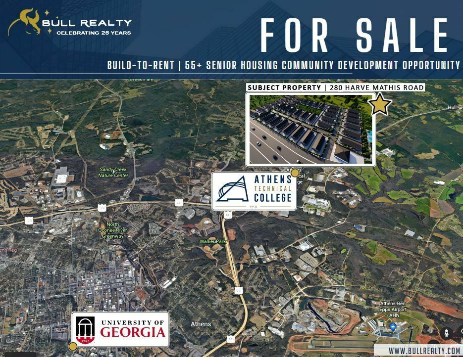 Build-to-Rent | Manufactured Home Development for Seniors 55+ | Athens, GA