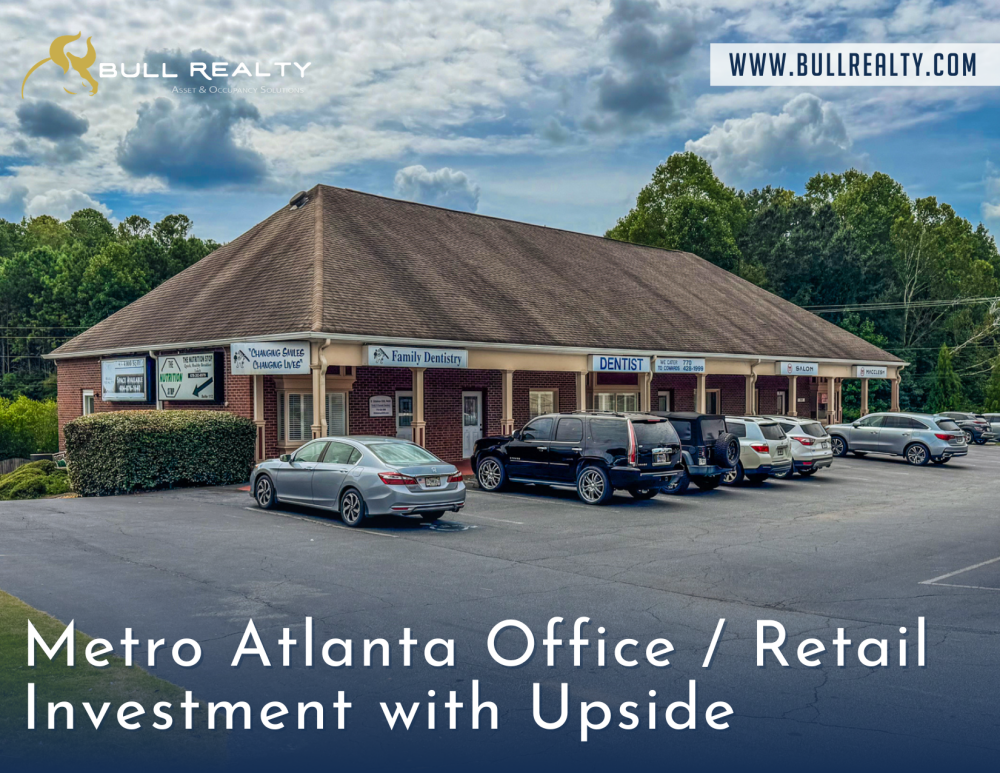 Metro Atlanta Office / Retail Investment with Upside
