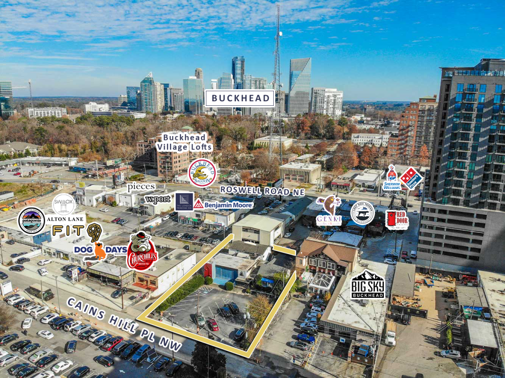 SOLD | Premier Buckhead Village Opportunity | 2 Buildings | ±0.436 Acres
