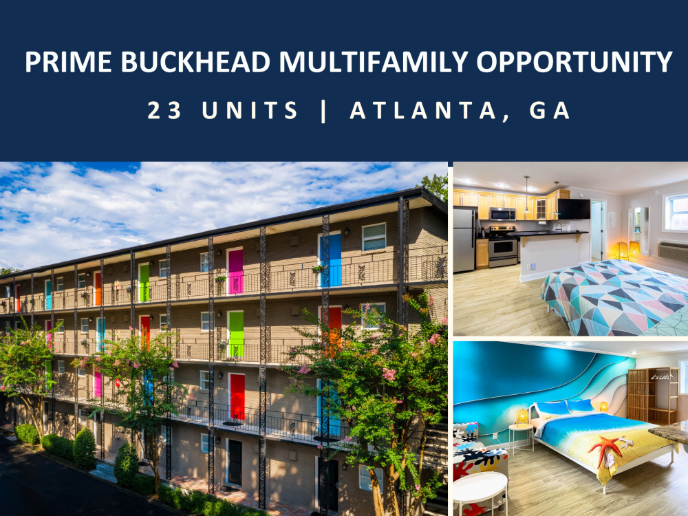 SOLD | Prime Buckhead Multifamily Opportunity | 23 Units 