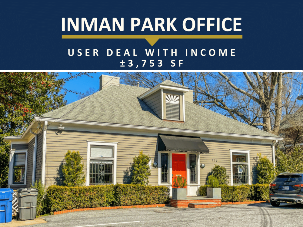 SOLD | Inman Park Office | User Deal with Income | ±3,753 SF