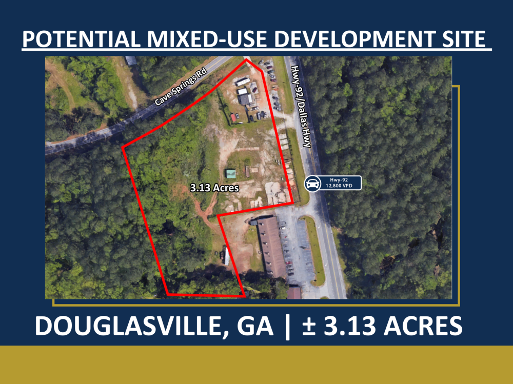 Potential Mixed-use Development Site | ± 3.13 Acres