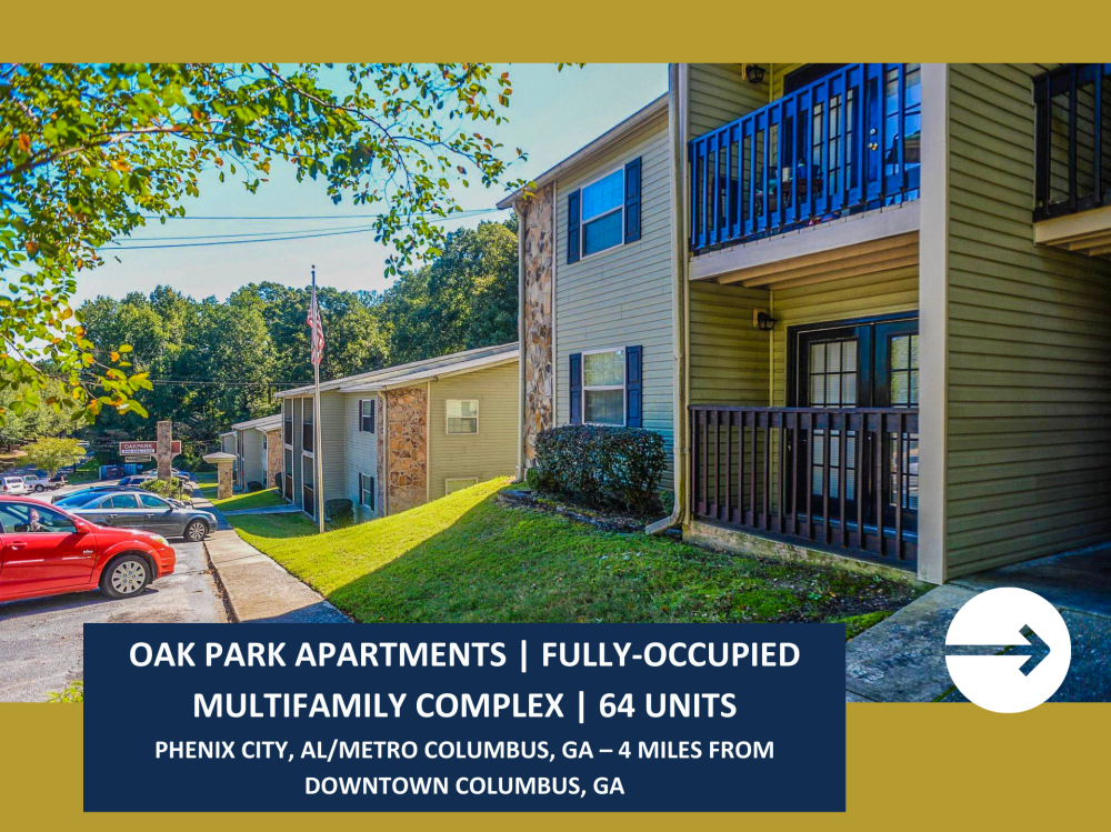 Sold | Oak Park Apartments | Fully-Occupied Multifamily Complex | 64 Units